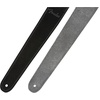 Fender Reversible Suede Guitar Strap, 2in, Gray/Tan(Black/Gray)