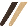 Fender Reversible Suede Guitar Strap, 2in, Gray/Tan(Brown/Tan)