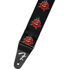 Fender Rose Strap, White, 2″(Red)