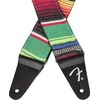 Fender Serape Guitar Strap, Guitar Accessories, 2in, Purple Multi(Green)