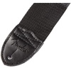 Fender Strap(Black With White Logo)