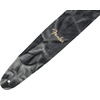 Fender Tie Dye Leather Guitar Strap, 2in, Natural(Black)