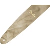Fender Tie Dye Leather Guitar Strap, 2in, Natural(Natural)