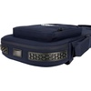 Fender Troubadour Bass Guitar Gig Bag, Padded Guitar Case with Ergonomic Backpack Straps, Weather-Resistant Waxed Canvas with 25mm Padded Protection, Professional Travel Case(Navy)