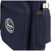 Fender Troubadour Bass Guitar Gig Bag, Padded Guitar Case with Ergonomic Backpack Straps, Weather-Resistant Waxed Canvas with 25mm Padded Protection, Professional Travel Case(Navy)