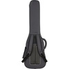 Fender Troubadour Bass Guitar Gig Bag, Padded Guitar Case with Ergonomic Backpack Straps, Weather-Resistant Waxed Canvas with 25mm Padded Protection, Professional Travel Case(Charcoal)