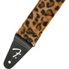 Fender Wild Animal Print Guitar Strap, 2in, Zebra(Leopard)