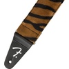 Fender Wild Animal Print Guitar Strap, 2in, Zebra(Tiger)