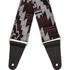 Fender Zion Guitar Strap, 2in, Black Aztec(Black Aztec)