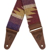 Fender Zion Guitar Strap, 2in, Black Aztec(Copper Aztec)