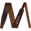 Fender Broken-In Leather Guitar Strap, Guitar Accessories, 2.5in, Tan(Brown)