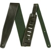 Fender Broken-In Leather Guitar Strap, Guitar Accessories, 2.5in, Tan(Green)