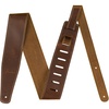 Fender Broken-In Leather Guitar Strap, Guitar Accessories, 2.5in, Tan(Tan)