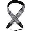 Fender Houndstooth Jacquard Guitar Strap, 2in, White(White)