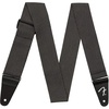 Fender Modern Tweed Guitar Strap, 2in, Gray/Black(Gray/Black)