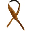 Fender Mustang Saddle Guitar Strap, 2.25in, Butterscotch, Standard(Butterscotch)