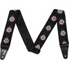 Fender Rose Strap, White, 2″(Pink)