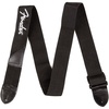 Fender Strap(Black With White Logo)