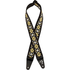 Fender 2″ Pasadena Woven Strap(Yellow Clover)