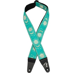 Fender American Vintage II Sun Strap, Guitar Accessories, Butterscotch Blonde(Sea Foam Green)