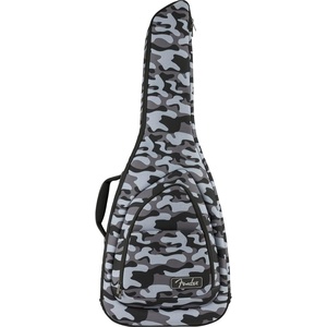Fender FE920 Electric Guitar Gig Bag, Woodland Camo(Winter Camoflauge)