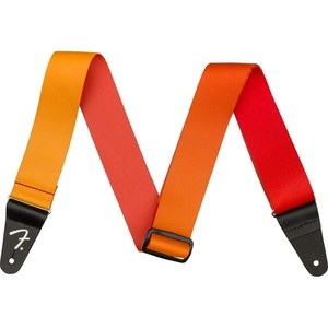 Fender Ombré Guitar Strap, 2in, Tequila Sunrise(Tequila Sunrise)