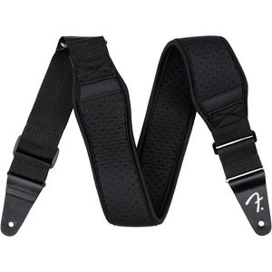 Fender Swell Neoprene Guitar Strap, 2in, Black(2 Inch)