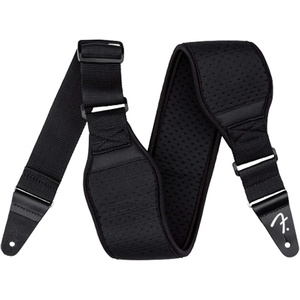 Fender Swell Neoprene Guitar Strap, 2in, Black(3 Inch)