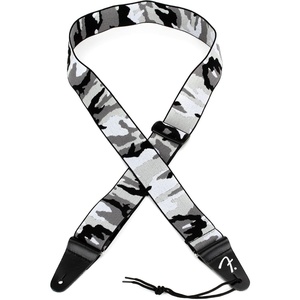 Fender WeighLess Camo Guitar Strap(Winter Camo)
