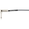 Fender Contour Coiled Instrument Cable, Guitar Accessories, Straight/Angle, Seafoam Green, 30 ft(Inca Silver)