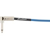 Fender Contour Coiled Instrument Cable, Guitar Accessories, Straight/Angle, Seafoam Green, 30 ft(Lake Placid Blue)