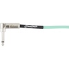 Fender Contour Coiled Instrument Cable, Guitar Accessories, Straight/Angle, Seafoam Green, 30 ft(Seafoam Green)