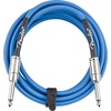 Fender Contour Instrument Cable, Guitar Cable, Guitar Accessories, Straight/Straight, Seafoam Green, 10 ft(Lake Placid Blue)