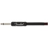 Fender Professional Series Tweed Instrument Cable, Guitar Cable, Guitar Accessories, Straight/Straight, Spiral Shielding for an Anti-Kinking Design, Daphne Blue, 15ft(Red)