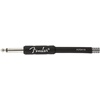 Fender Professional Series Tweed Instrument Cable, Guitar Cable, Guitar Accessories, Straight/Straight, Spiral Shielding for an Anti-Kinking Design, Daphne Blue, 15ft(White)