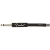 Fender Professional Series Tweed Instrument Cable, Guitar Cable, Guitar Accessories, Straight/Straight, Spiral Shielding for an Anti-Kinking Design, Daphne Blue, 15ft(White)