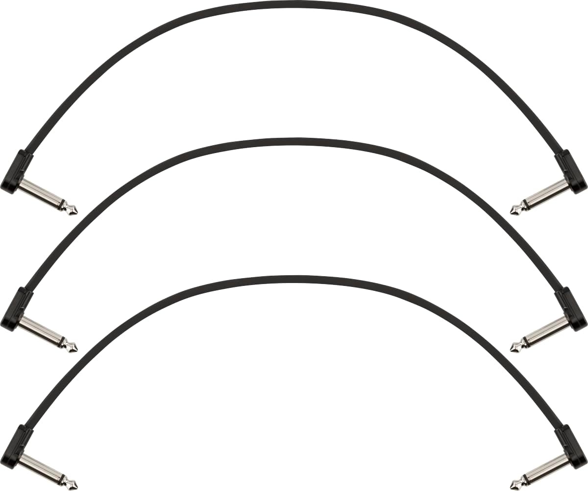 image:imageFender Blockchain Patch Cable Kit AngleAngle Black Large 15 PiecesAngleAngle