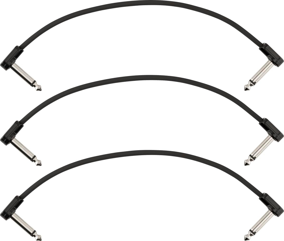 image:imageFender Blockchain Patch Cable Kit AngleAngle Black Large 15 PiecesAngleAngle