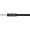 Fender Professional Series Instrument Cable, Guitar Cable, Guitar Accessories, Angle/Angle, Black, 6in, 2-Pack(18.6ft (Pack of 5))