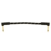 Fender Deluxe Series Instrument Cable 6 Inches Angle-Angle, Tweed 2-Pack(Tweed)