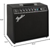 Fender Mustang LTX50 Modeling Electric Guitar Amp, 120V, 500 Watts(LTX50)