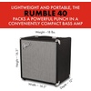 Fender Rumble 25 V3 Bass Guitar Amplifier Combo, 25 Watt with 8″ Speaker,(40 Watt)