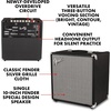 Fender Rumble 25 V3 Bass Guitar Amplifier Combo, 25 Watt with 8″ Speaker,(40 Watt)