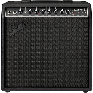 Fender Champion II 50-Watt Electric Guitar Amplifier, 2-Channel Combo Amp(Blackout)