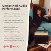 Fender Audio Elie 12 Bluetooth Speaker – Portable 4-Channel Input XLR-1/4(Skyscraper Black)