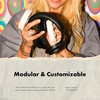 Fender Audio Mix Over Ear Wireless Headphones w/Active Noise Cancellation(Skyscraper Black)