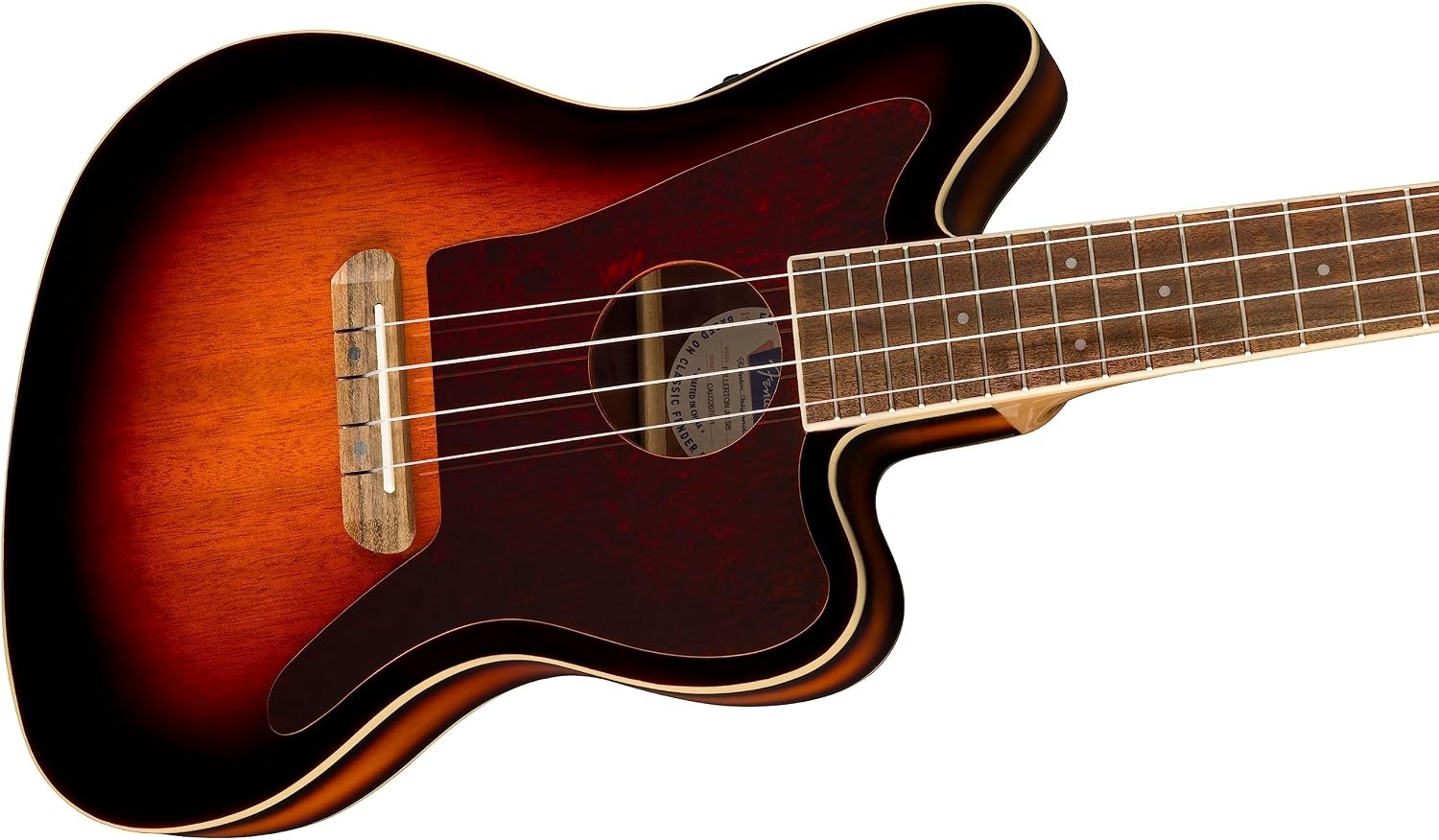 image:imageFender 4String Ukulele Right 3Color Sunburst 09705335003Color Sunburst