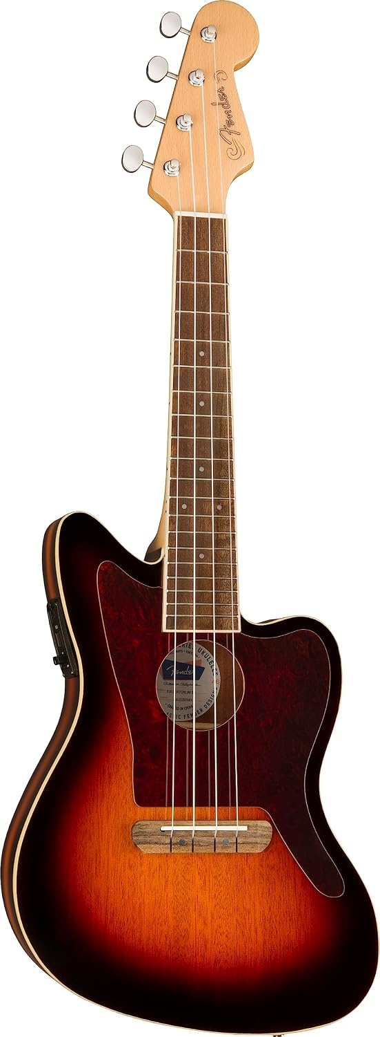image:imageFender 4String Ukulele Right 3Color Sunburst 09705335003Color Sunburst