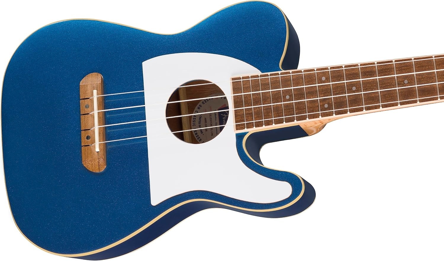 image:imageFender 4String Ukulele Right Shell Pink 0970533556Lake Placid Blue
