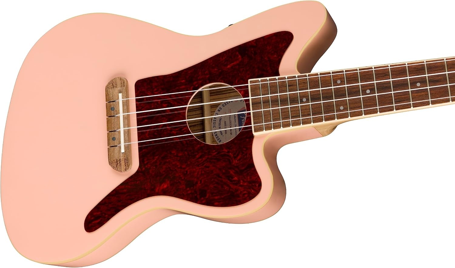 image:imageFender 4String Ukulele Right Shell Pink 0970533556Shell Pink